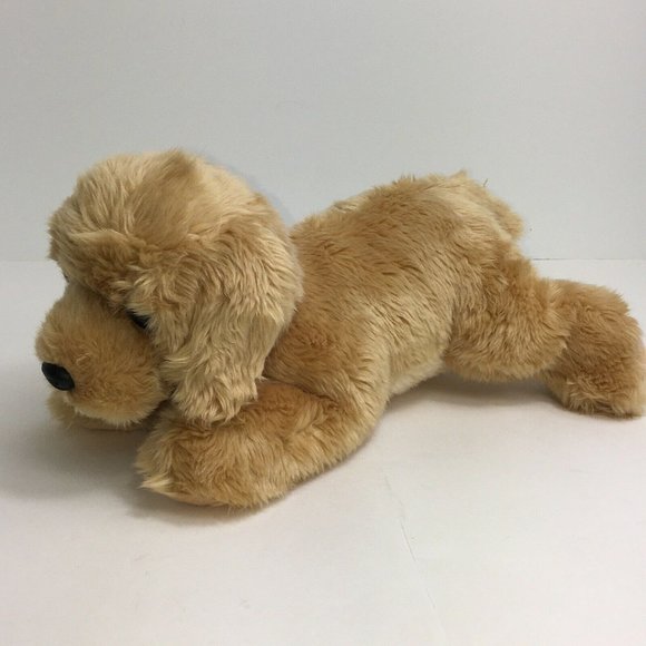Aurora World Plush Golden Retriever Dog 12" Stuffed Animal Toy Puppy Doggie Pup - Picture 3 of 12